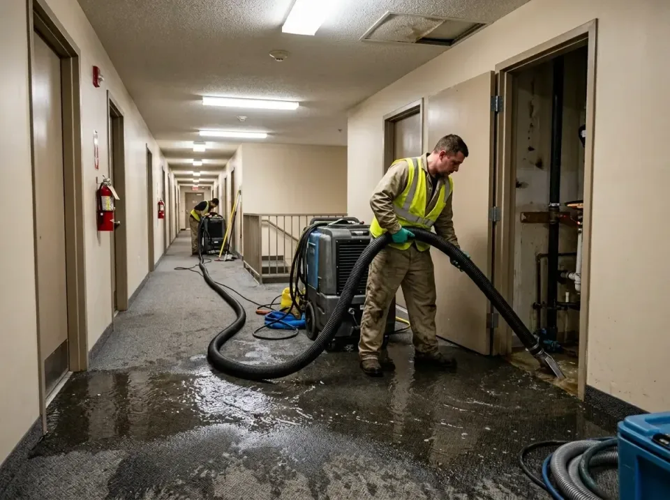 multi-unit-apartment-hallway-f-005 — frequently asked questions, Emergency Burst Pipe Water Extraction & Removal in Laurens,…